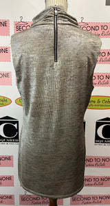 Frank Lyman Metallic Sleeveless Top (Size 14)