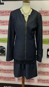 Donna Buchman Blazer & Skirt Set (Size 14)