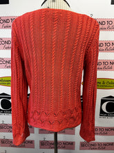 Load image into Gallery viewer, Parkhurst Coral Knit Top (Size S)

