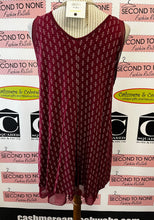 Load image into Gallery viewer, NWT Grace and Lace Burgundy Flowy Tank Top (Size L)
