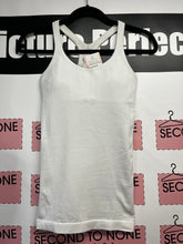 Load image into Gallery viewer, Lululemon White Razorback Tank (Size 4)
