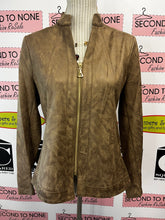 Load image into Gallery viewer, Ultra-Suede Zip Front Jacket (2 Colors)
