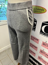 Load image into Gallery viewer, Grey With White Trim Pants
