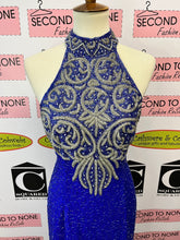 Load image into Gallery viewer, All-Over Beaded 100% Silk Gown (Size L)
