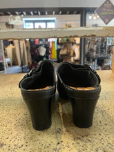 Load image into Gallery viewer, Clark’s Black Leather Clogs (Size 10)
