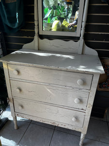 Shabby Chic Dresser with Mirror