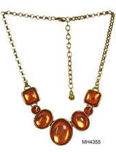 Load image into Gallery viewer, Glossy Stones Necklace (3 Colours)
