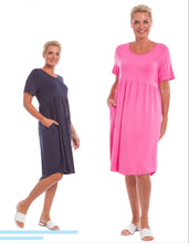 Load image into Gallery viewer, Stretch Jersey Dress With Pockets (3 Colors)
