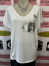 Cargar imagen en el visor de la galería, Made in Italy White Cotton Tee (Size M)

