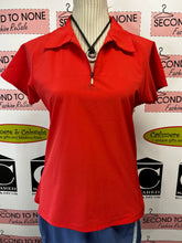 Cargar imagen en el visor de la galería, Lopez Red 1/4 Zip Polo (Size M)

