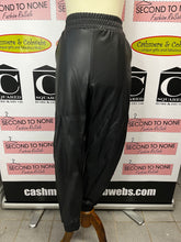 Load image into Gallery viewer, Faux Leather Joggers (Size L)
