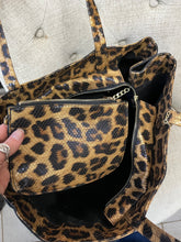 Load image into Gallery viewer, Guess Leopard Tote + Pouch
