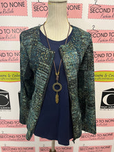 Load image into Gallery viewer, Laura Plus Navy Tee (Size 2X)
