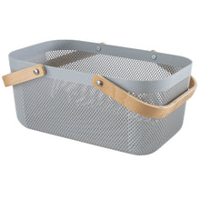 Load image into Gallery viewer, Grey Mesh Storage Baskets (2 Sizes)
