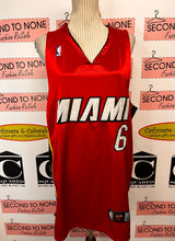 Charger l'image dans la galerie, *Authentic* Adidas Lebron James #6 Miami Heat Jersey (Size L-Mens)
