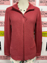 Cargar imagen en el visor de la galería, Olsen Cotton Zip Up Sweater (Size S)
