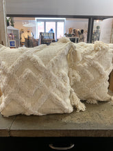 Load image into Gallery viewer, Slub Yarn Pom Pom Pillow (Only 1 Left!)
