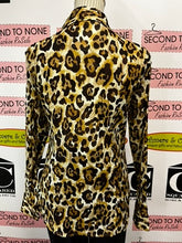 Load image into Gallery viewer, Michael Kors Animal Print Cotton Shirt (Size 4)
