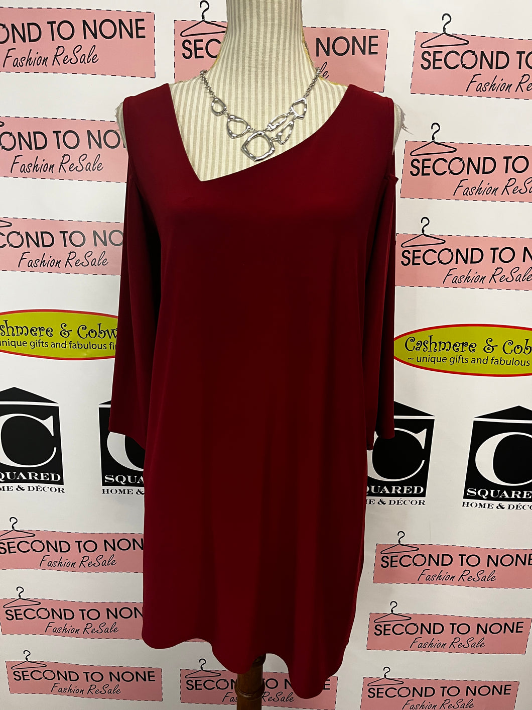 Sympli Cold Shoulder Tunic (Size 18)