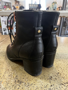Call It Spring Lace Up Heeled Boots (Size 9)