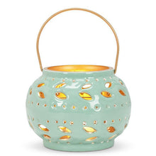 Cargar imagen en el visor de la galería, Openwork Lantern with Handle (Only 1 White Left!)
