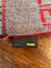 Load image into Gallery viewer, Designer Fendi Wool Scarf
