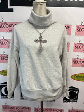 Load image into Gallery viewer, GAP Grey Fleece Lined Turtleneck (Size S)
