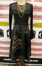 Load image into Gallery viewer, &quot;Merry Christmas&quot; Holiday Dress (Size M)
