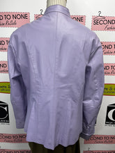 Load image into Gallery viewer, Vintage Lilac Leather Jacket (Size 1XL)
