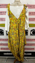 Load image into Gallery viewer, Yellow Colourful Cotton Jumpsuit (One Size Fits Most)
