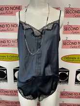 Cargar imagen en el visor de la galería, Calvin Klein Dark Grey Satin-Like PJ Set (Size L)
