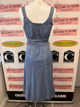 Load image into Gallery viewer, Wrap Denim Dress (Size 38=Small)

