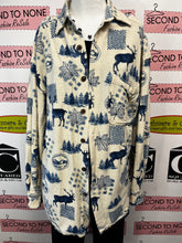 Load image into Gallery viewer, Vintage Muskoka Lakes Cotton Button Up (Size S)
