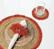 Load image into Gallery viewer, Fringed Placemat (2 Colors)
