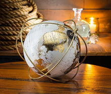 Load image into Gallery viewer, Globe in Wire Stand
