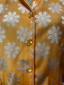 Foxcroft Floral Blouse (Size 10)
