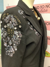 Load image into Gallery viewer, Bejewelled Sequin Jacket (Size M/L)
