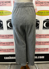 Load image into Gallery viewer, Evidence 2 PC Grey Ribbed Cardigan &amp; Pant Set (Size S)
