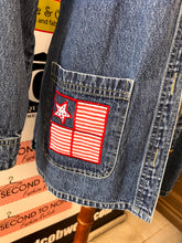 Load image into Gallery viewer, Americana Folk-Art Denim Jacket (Size M)
