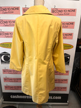Load image into Gallery viewer, Vintage Novelti Long Yellow Jacket (Size 13/14)
