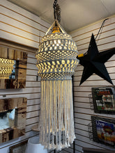 Load image into Gallery viewer, Macrame Hanging Light
