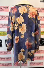 Cargar imagen en el visor de la galería, Solitaire Floral Faux Suede Jacket (Size L)
