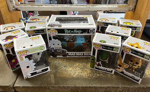 "Rick and Morty" Pop Funko Figurines (7 Options) (All New in Box!)