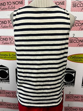 Load image into Gallery viewer, Striped Nautical Top (Size L)
