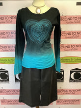 Load image into Gallery viewer, Linea Phillips Leather Midi Skirt (Size 13)
