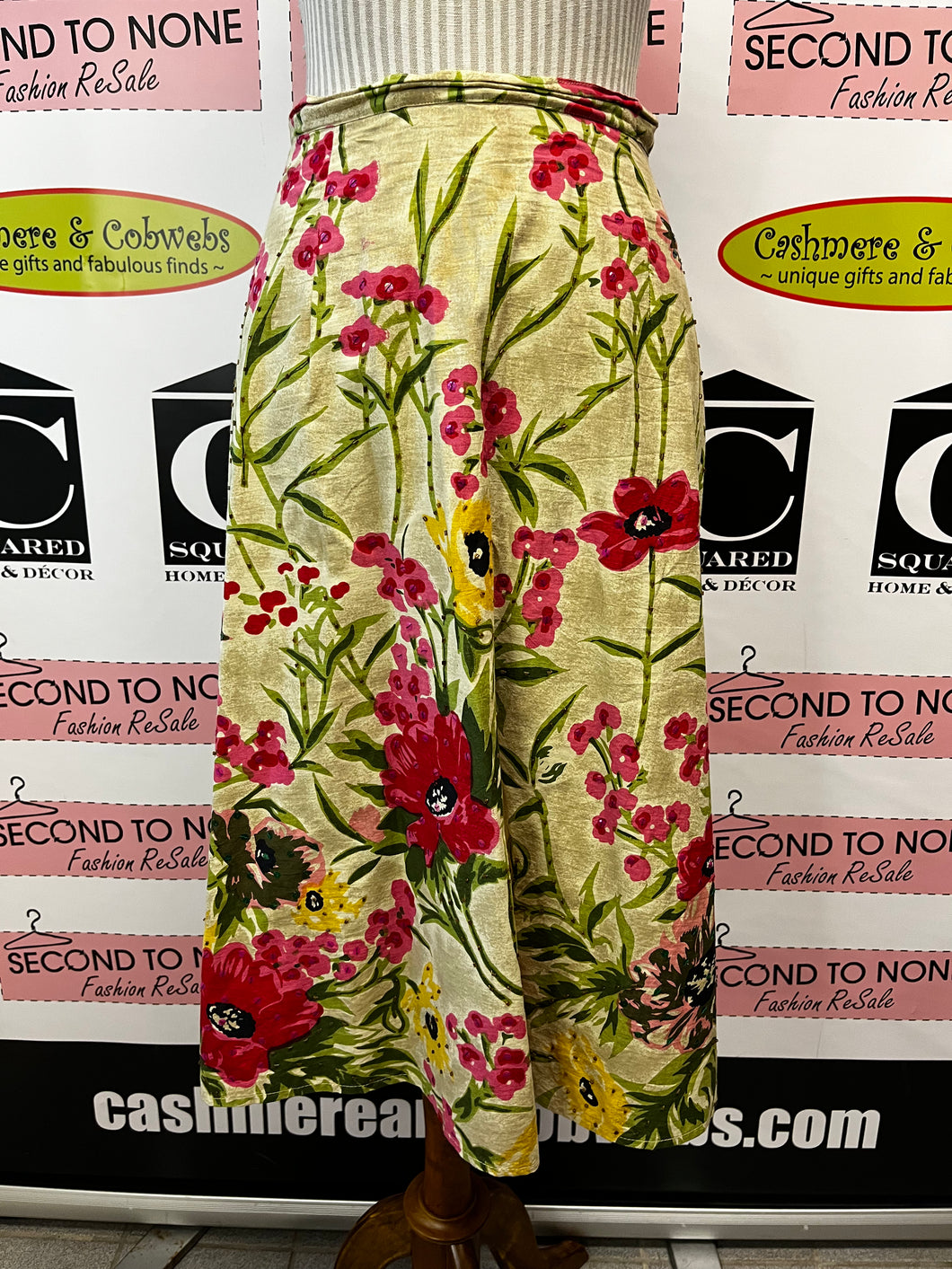 Addition Elle Floral Skirt (Size 18)