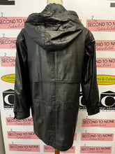 Load image into Gallery viewer, Vintage Sequence Leather Jacket (Size 14)
