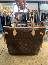 Load image into Gallery viewer, Faux Louis Vuitton Tote &amp; Matching Pouch
