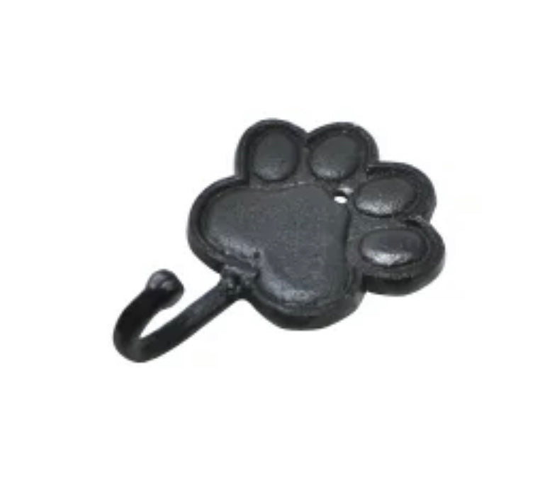 Cast Iron Paw Hook (2 Colours)