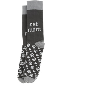 "Cat Mom" Crew Socks (Only 2 Left!)